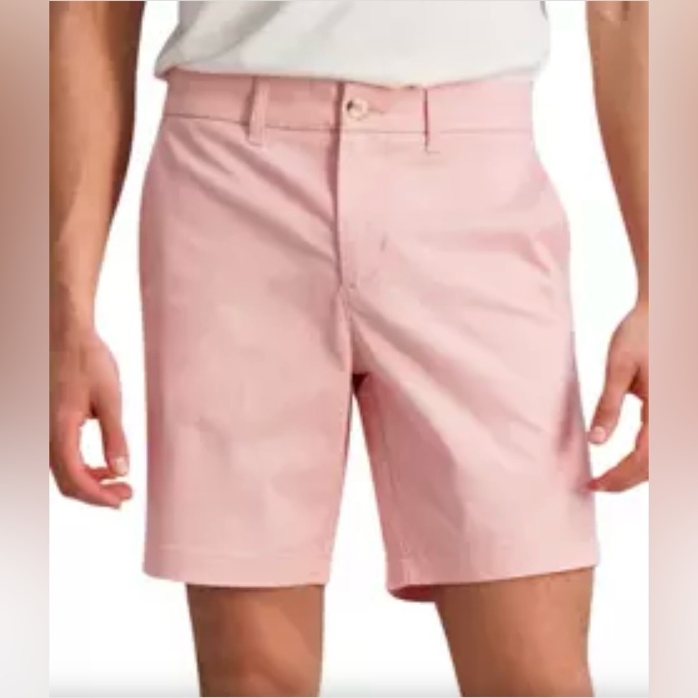NWT Ben Sherman Men’s Light Pink Classic Chino Shorts Size 34 / 7.5” inseam